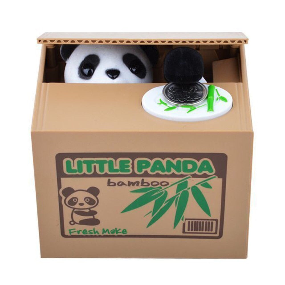 Coin Thief Panda in a Box